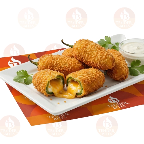 Jalepeno cheese poppers (3 pcs)